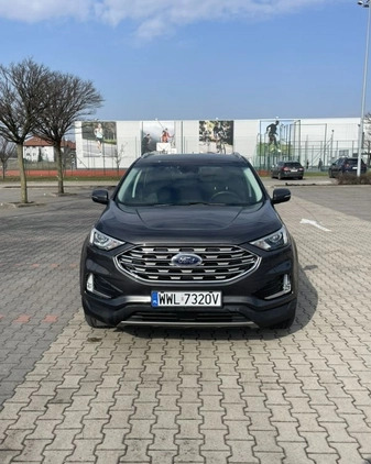 Ford EDGE cena 93500 przebieg: 40000, rok produkcji 2019 z Warszawa małe 529